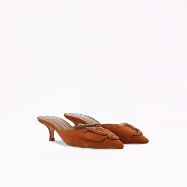 Sophia Webster Blair Low Mule Cinnamon