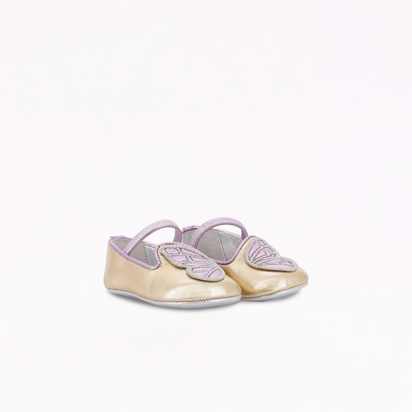 Sophia Webster Butterfly Embroidery Flat Baby