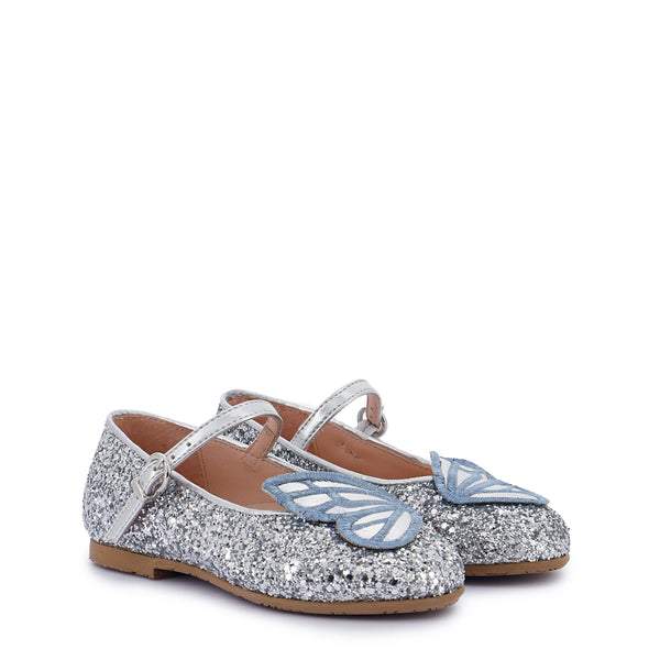 Sophia Webster Butterfly Embroidery Flat