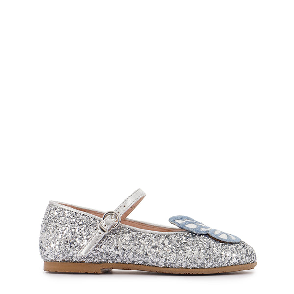 Sophia Webster Butterfly Embroidery Flat