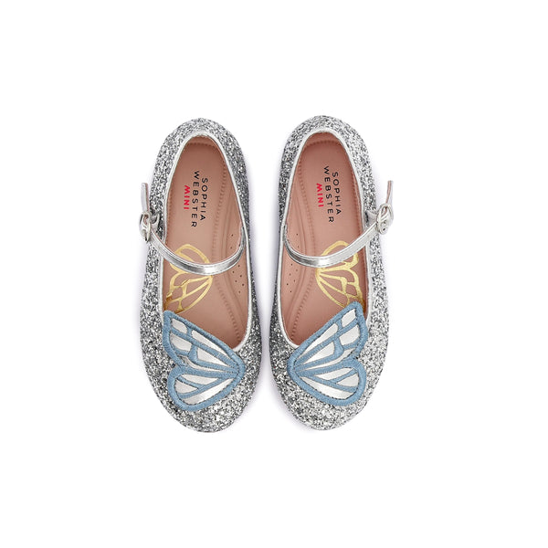 Sophia Webster Butterfly Embroidery Flat