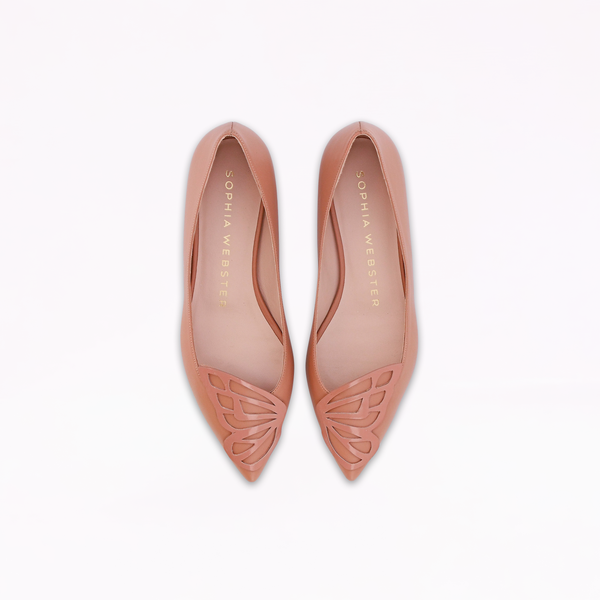 sophia webster Butterfly Flat Antique Rose