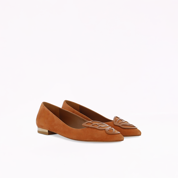Sophia Webster Butterfly Flat Cinnamon