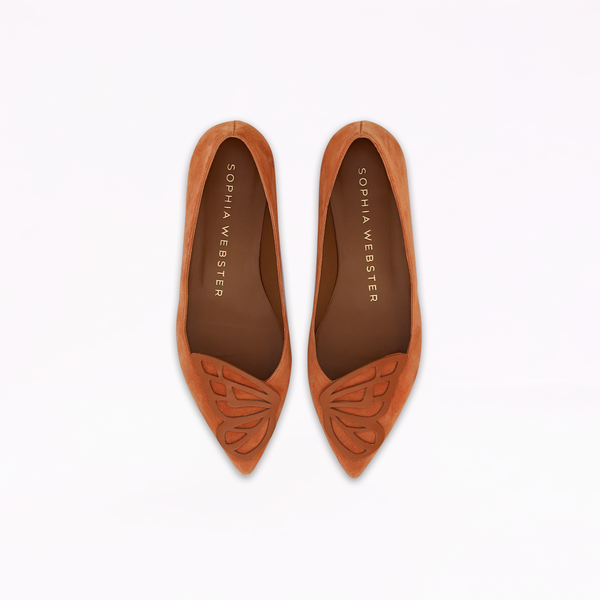 sophia webster Butterfly Flat Cinnamon