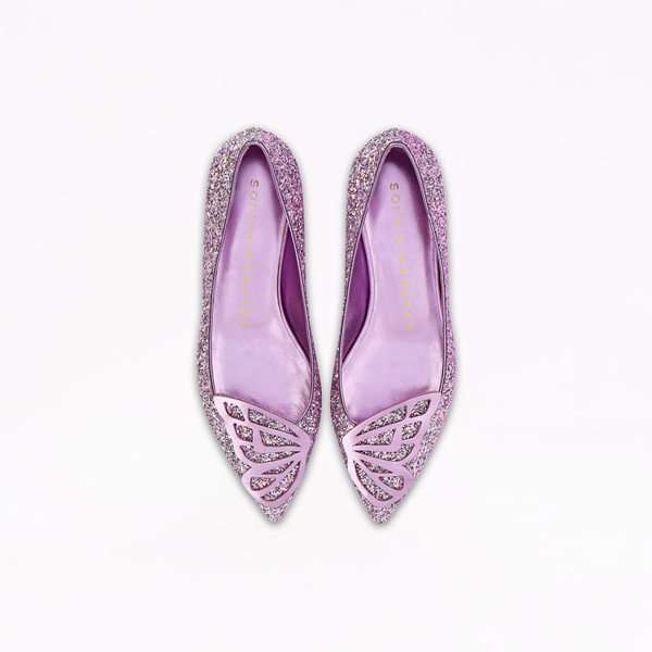 sophia webster Butterfly Flat Moon Beam