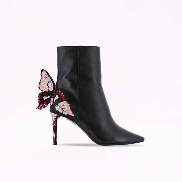 sophia webster Chiara Embroidery Mid Ankle Boot