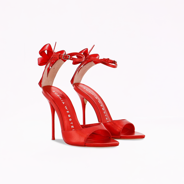 Sophia Webster Mademoiselle Sandal Big Apple Red