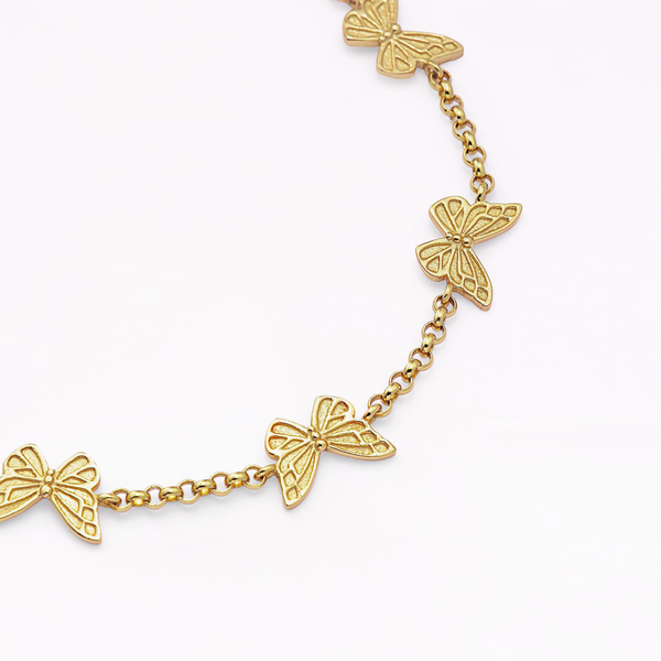 Sophia Webster Mariposa 18K Gold Bracelet Gold