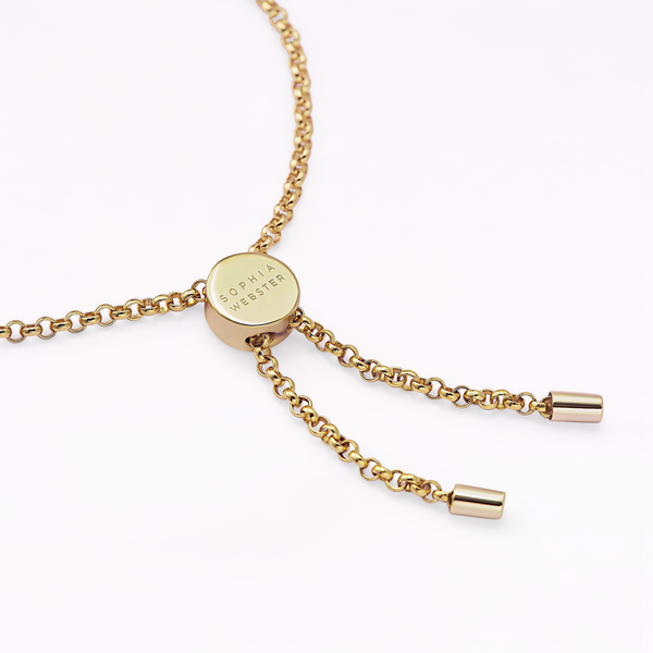 Sophia Webster Mariposa 18K Gold Bracelet Gold