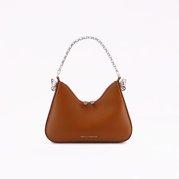 Sophia Webster Mariposa Shoulder Bag Caramello