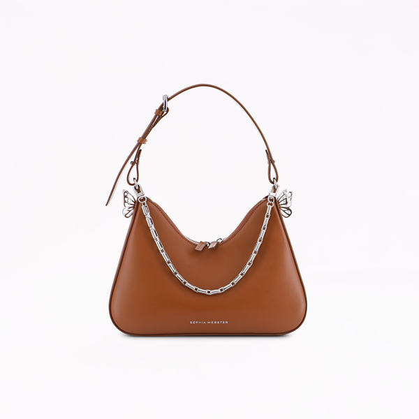 sophia webster Mariposa Shoulder Bag Caramello