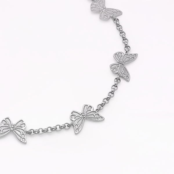 Sophia Webster Mariposa Silver Bracelet Silver