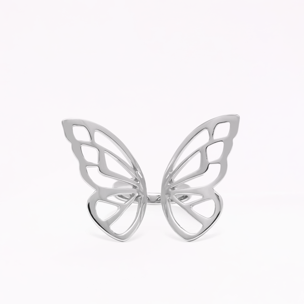 sophia webster Mariposa Silver Open Ring Silver