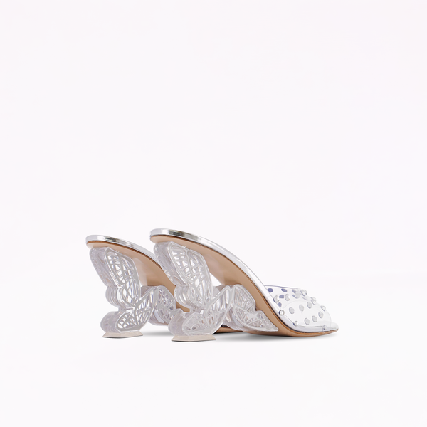 Sophia Webster Paloma Mid Mule Diamond