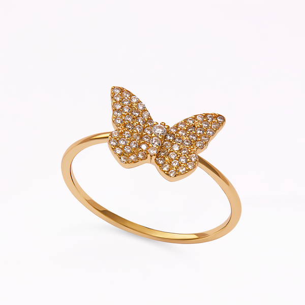 Sophia Webster Papillon 18K Gold Classic Ring Gold