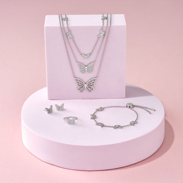 Sophia Webster Papillon Silver Bracelet Silver