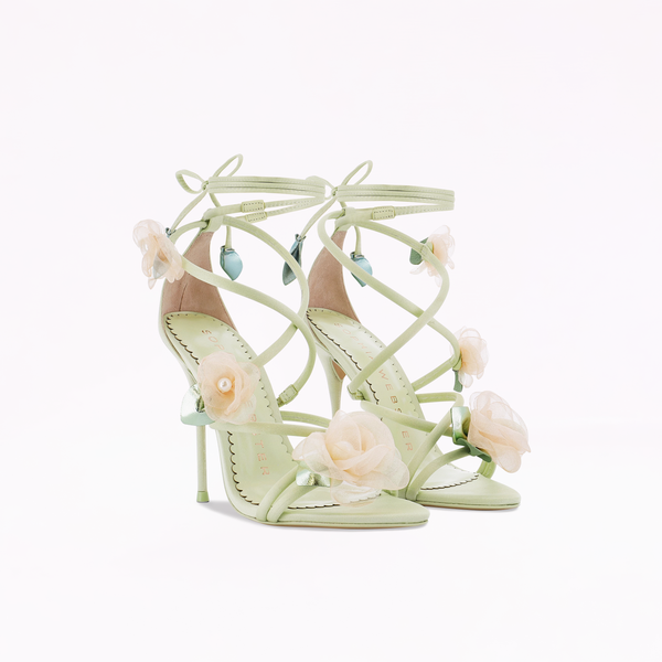 sophia Webster Rosette Pearl Sandal