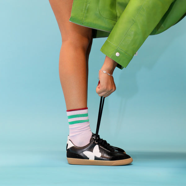 Sophia Webster Sonder Sneaker Black