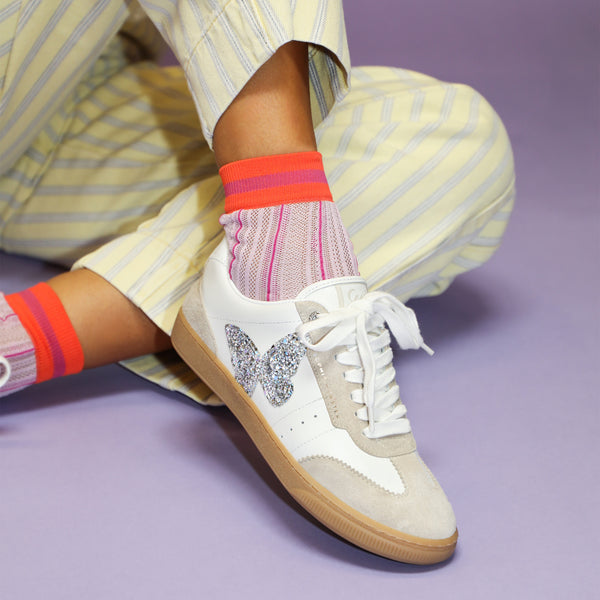 Sophia Webster Sonder Sneaker White