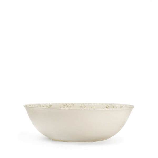 Sophie Allport Acorn & Oak Leaves Stoneware Serving Bowl