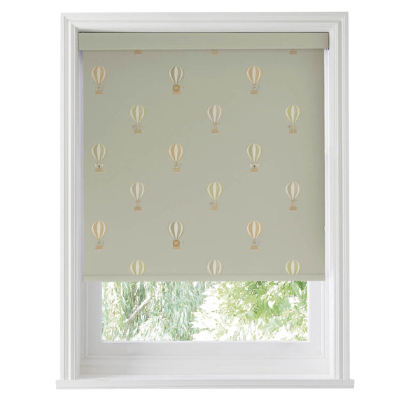 Sophie Allport Bears & Balloons Mint Grey Made To Measure Roller Blind