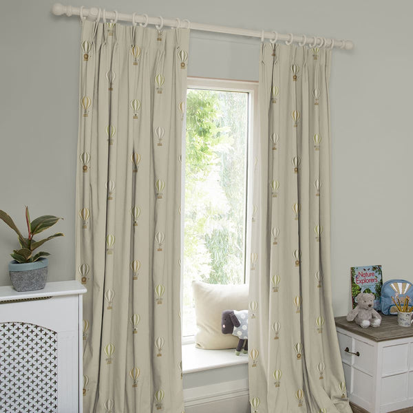 Sophie Allport Bears & Balloons Sand Made To Measure Curtains