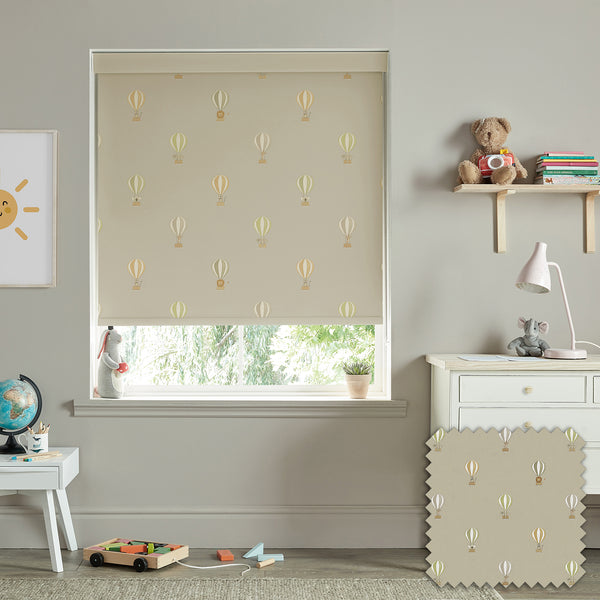 sophie allport Bears & Balloons Sand Made to Measure Roller Blind