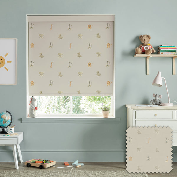 sophie allport Bears Linen Look Made to Measure Roller Blind