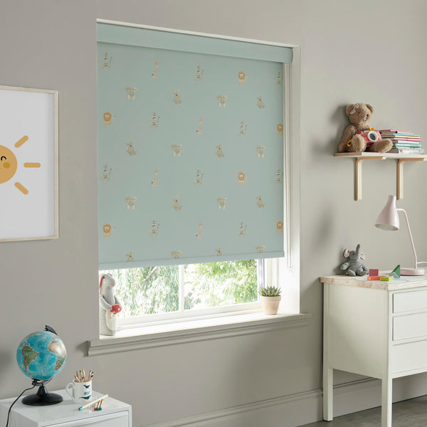 Sophie Allport Bears Sage Green Made To Measure Roller Blind