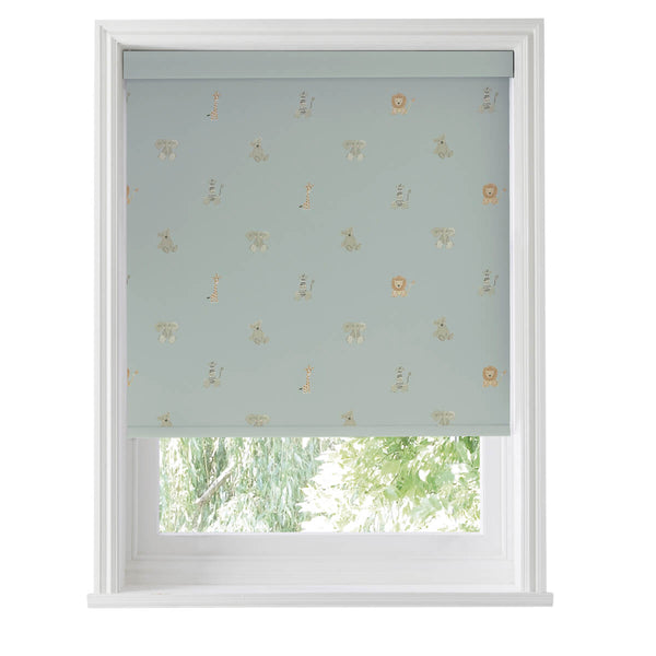Sophie Allport Bears Sage Green Made To Measure Roller Blind