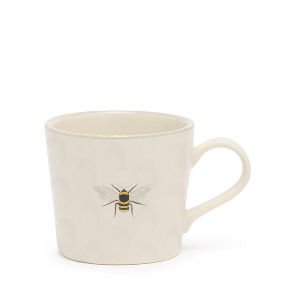Sophie Allport Bees Dimpled Small Stoneware Coffee Mug