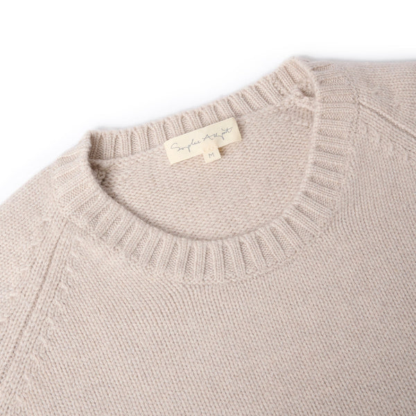 Sophie Allport Bees Wool Cashmere Blend Jumper - Oatmeal