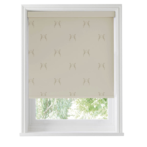 Sophie Allport Boxing Hares Natural Made To Measure Roller Blind