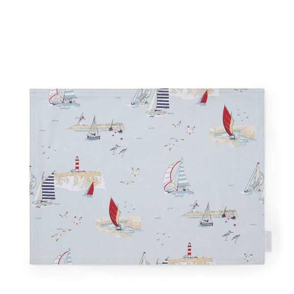 Sophie Allport Coastal Boats Washable Placemats (Set Of 2)