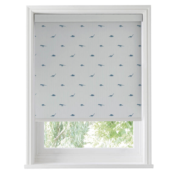 Sophie Allport Dinosaurs Navy Made To Measure Roller Blind