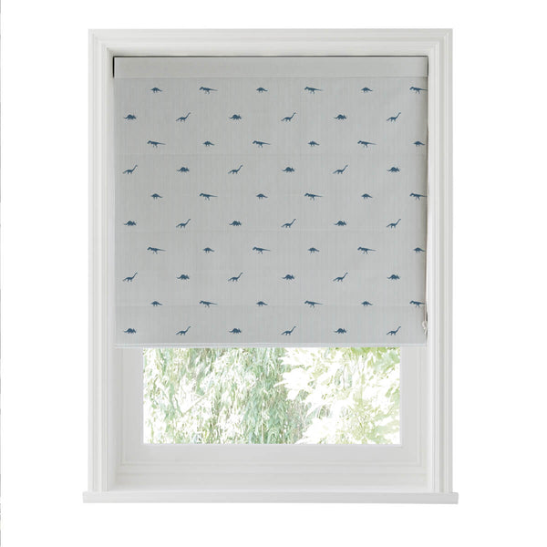 Sophie Allport Dinosaurs Navy Made To Measure Roman Blind
