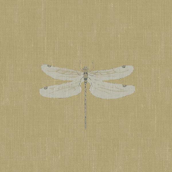 Sophie Allport Dragonfly Deep Mustard Made To Measure Curtains