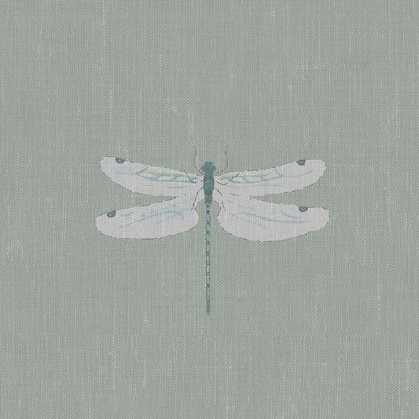 Sophie Allport Dragonfly Grey Blue Made To Measure Curtains