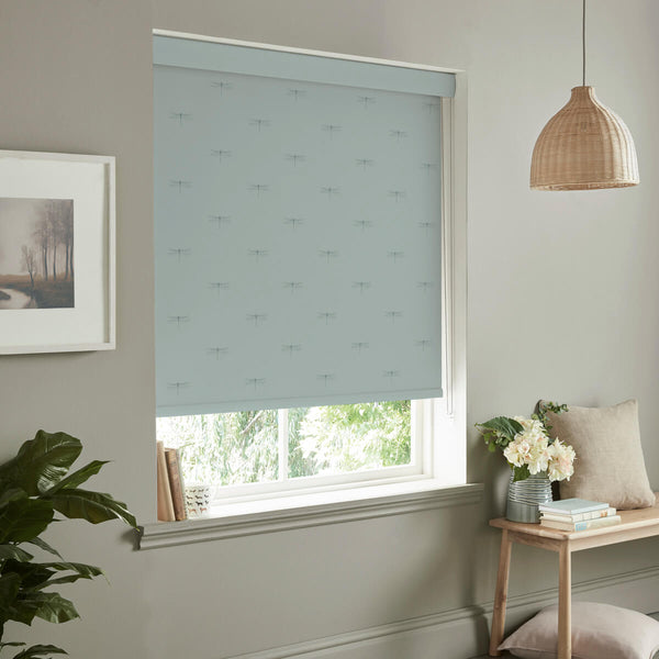 Sophie Allport Dragonfly Teal Made To Measure Roller Blind