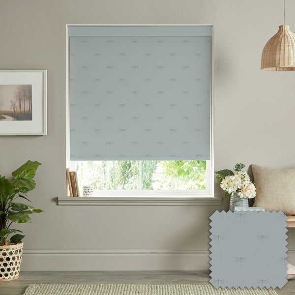 sophie allport Dragonfly Teal Made to Measure Roller Blind