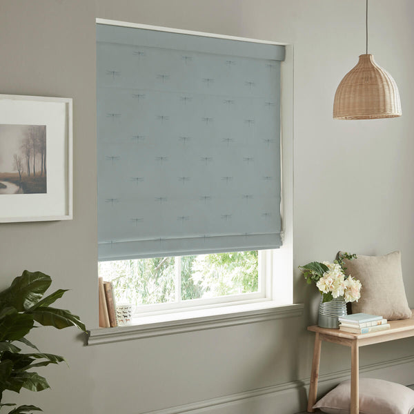 Sophie Allport Dragonfly Teal Made To Measure Roman Blind