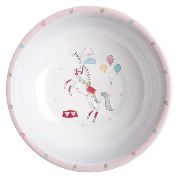 sophie allport Fairground Ponies Kids Melamine Bowl