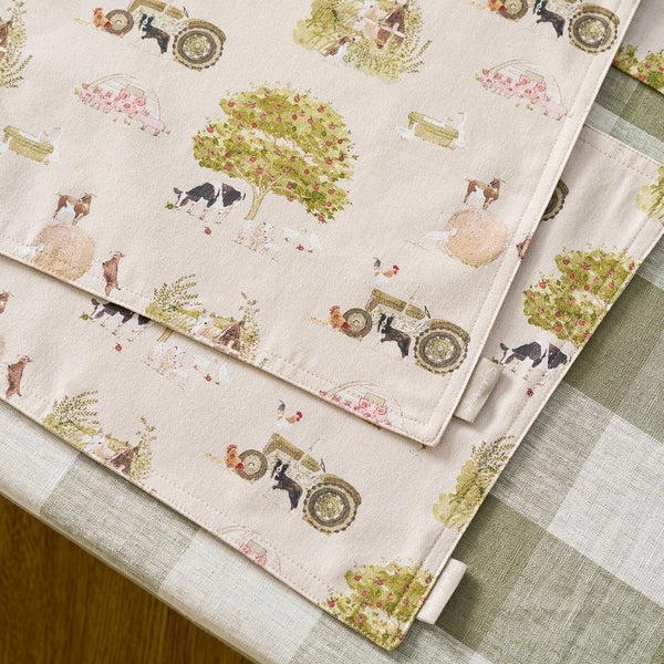 Sophie Allport Farm Friends Washable Placemats (Set Of 2)