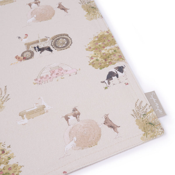 Sophie Allport Farm Friends Washable Placemats (Set Of 2)