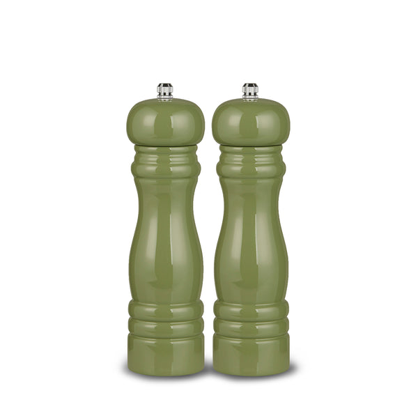 sophie allport Forest Green Wooden Salt and Pepper Mills