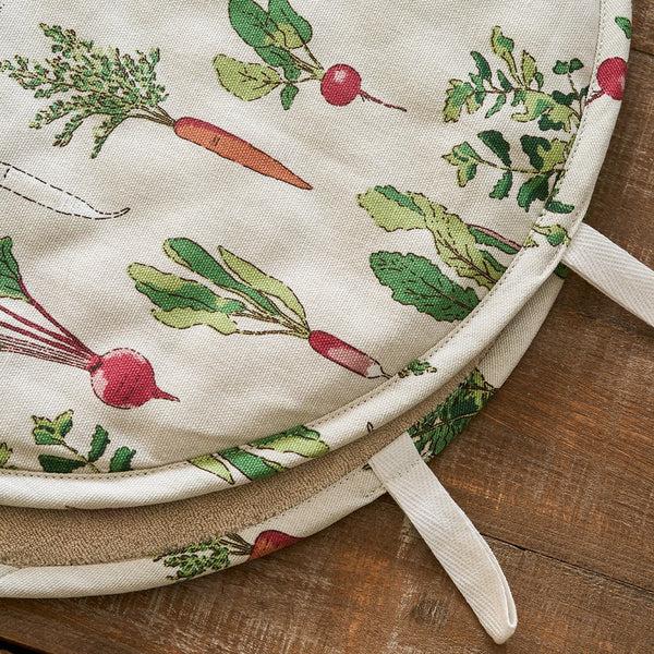 Sophie Allport Garden Vegetables Circular Hob Cover