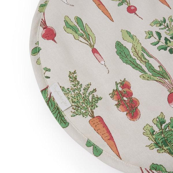 Sophie Allport Garden Vegetables Circular Hob Cover