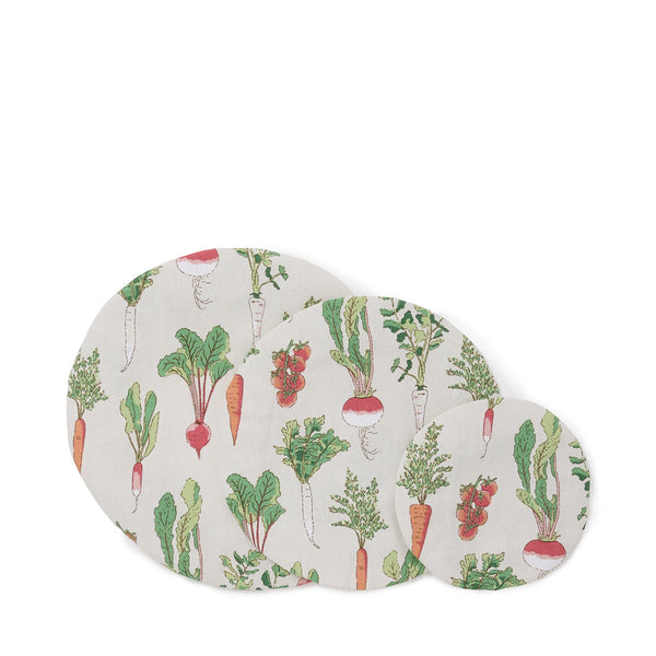 Sophie Allport Garden Vegetables Food Covers (Set Of 3)