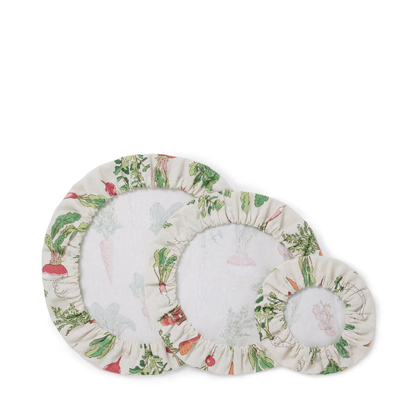 Sophie Allport Garden Vegetables Food Covers (Set Of 3)