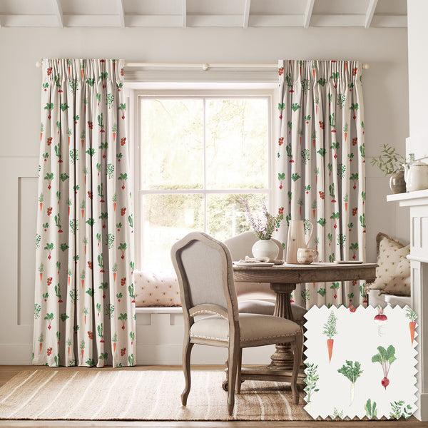 sophie allport Garden Vegetables Made to Measure Curtains